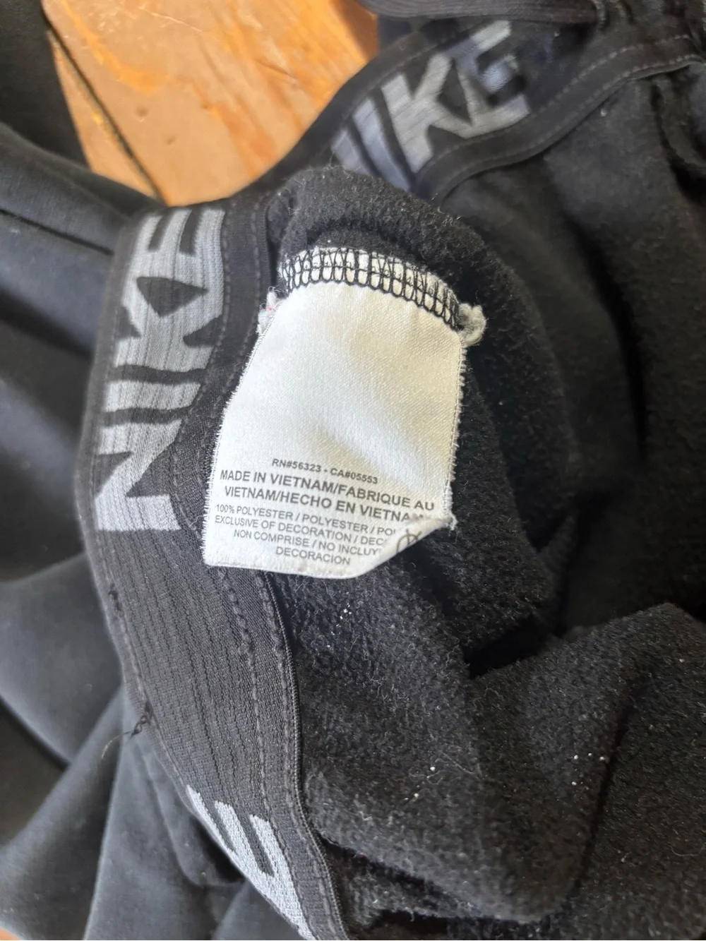 Nike Therma Fit Tapered Training Pants Big Swoosh Logo Joggers